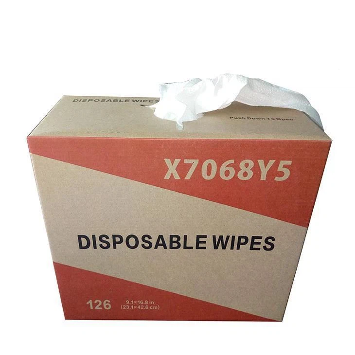 Kertakäyttöiset teollisuuspaperipyyhkeet